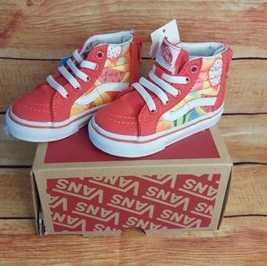 Vans Sk8 Hi zip Glitt kids 4.0T US